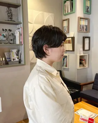 ショート かわい りほのヘアスタイル