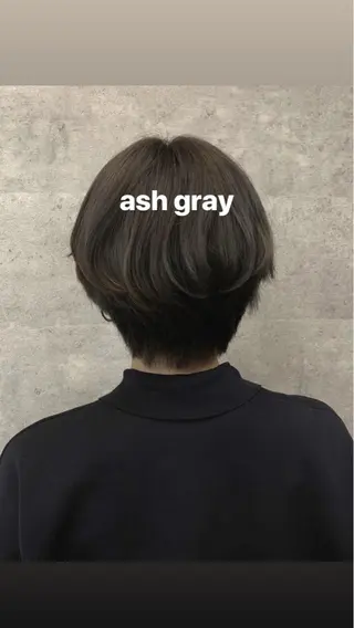 ショート カラー 今野 美栄のヘアスタイル
