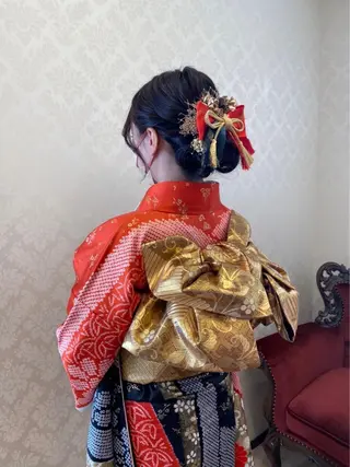 ヘアアレンジ コゾノ ミキコのヘアスタイル