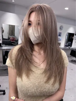 ロング 赤嶺 心音のヘアスタイル