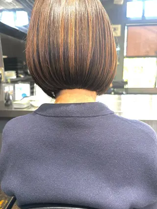 ショート 下小鶴 優治のヘアスタイル