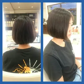 ショート キンジョウ エナミのヘアスタイル