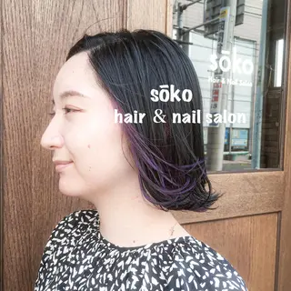 ショート カラー ヘアアレンジ 🫧一気にあか抜け 🫧mayuのヘアスタイル