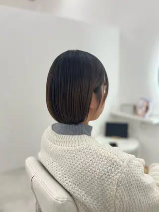 ショート カラー ✄﻿aini天王寺 ✄﻿ゆ乃のヘアスタイル