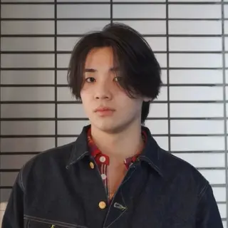 メンズ 毛流れヘア×眉 ワックス/RIKUのヘアスタイル