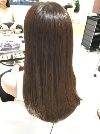 ロング カラー ヘアアレンジ 金子 富士のヘアスタイル