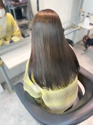 カラー 赤み消し🌿韓国風 ヘア🌿表参道のヘアスタイル