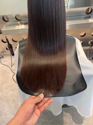 ロング パーマ 北村 岳久翔のヘアスタイル