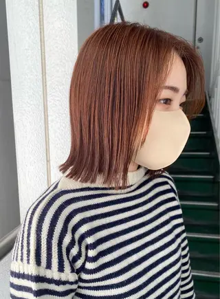 ミディアム カラー 無料カットモデル募集 🌱ひょうがのヘアスタイル