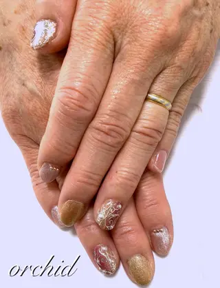 ネイル orchid ♡オーキッドのネイルデザイン
