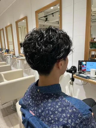 メンズ 🐝メンズハイライト …Rioのヘアスタイル