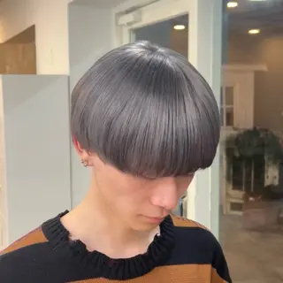 ショート カラー ブリーチカラー/渋谷 /髪質改善/shinのヘアスタイル