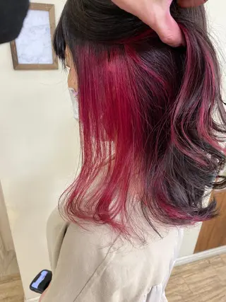 カラー SALOWIN栄 高須大貴のヘアスタイル