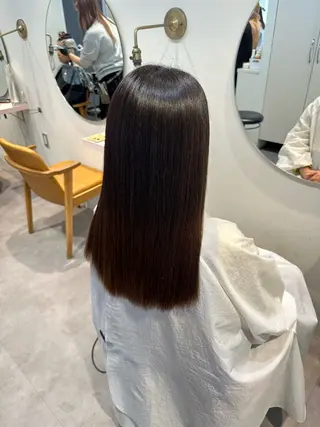 ロング HANAME 原宿美容室のヘアスタイル