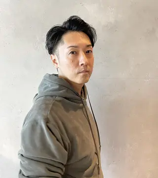 ミディアム メンズ 骨格補正カット✂︎ 🌟菅野陽介🌟のヘアスタイル