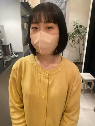ショート カラー riria/ボブ /透明感カラー🎀のヘアスタイル