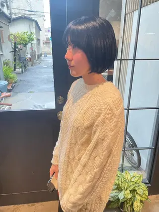 ショート ボブ／パーマ指名 No. 1🍃れんとのヘアスタイル