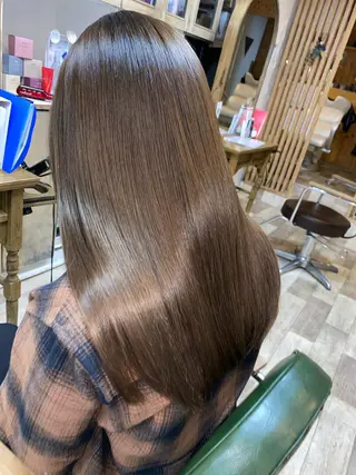 ロング 髪質改善✨ 角谷　勇のヘアスタイル