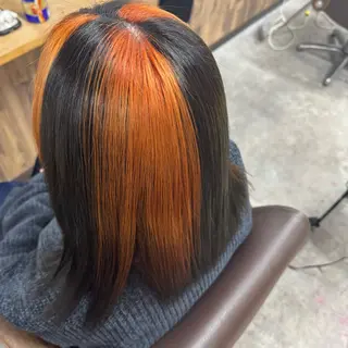 セミロング 皆川 千奈実のヘアスタイル