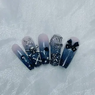 ネイル MoMoA Nail ネイル長さ出し専門店のネイルデザイン