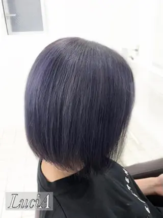 カラー ヘアアレンジ ロング LuciA/エクステ カラーのヘアスタイル