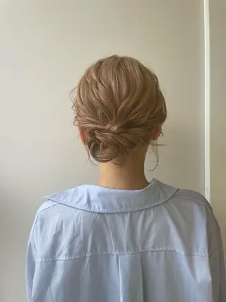 カラー ヘアアレンジ ageless/ nana/髪質改善のヘアスタイル