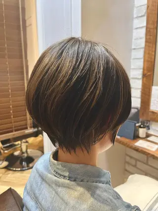 ショート カラー 香取 康平のヘアスタイル