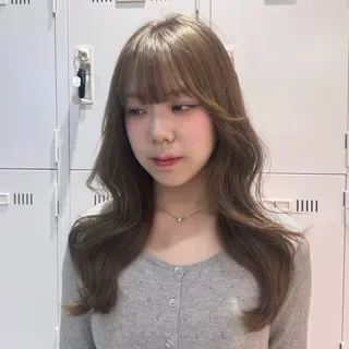 ロング カラー Nene Murakamiのヘアスタイル