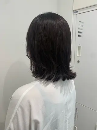 ミディアム 暖色カラー🌼 rinka🌼のヘアスタイル
