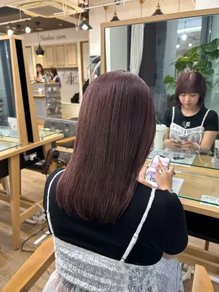 ミディアム カラー モデル募集中 🌷nanaha🌷のヘアスタイル