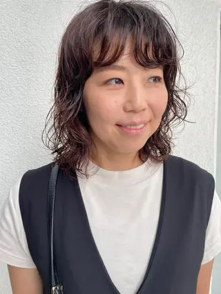 パーマ 田口 武英のヘアスタイル