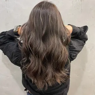 セミロング カラー 北間 寛哉のヘアスタイル