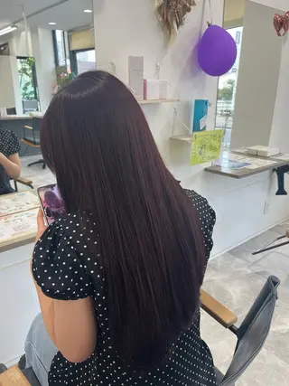 ロング カラー Yumi/艶髪/ 透明感カラー🤍のヘアスタイル