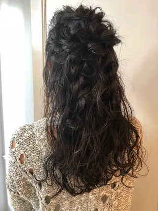 ロング ヘアアレンジ レイヤーカット✂️ 横浜No1♡下鳥翔子のヘアスタイル