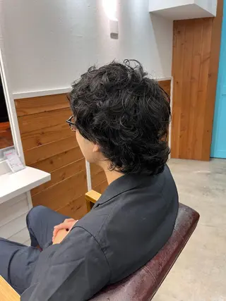 メンズ ブリーチ/縮毛矯正 ❤️‍🔥シンノスケのヘアスタイル