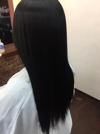 ロング カラー 桧山 真のヘアスタイル