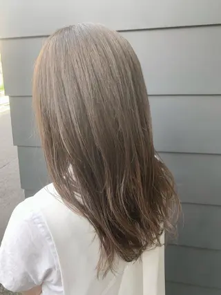 セミロング カラー パーマ STYLE袋町店 赤畠達弥のヘアスタイル