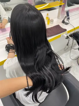 ロング カラー 🦋色落ち綺麗カラー メンズYUZU🦋‪のヘアスタイル
