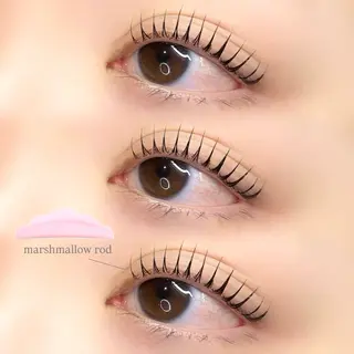 マツエク・マツパ Mell Yuuna ♡パリエク /束感のマツエク・マツパデザイン