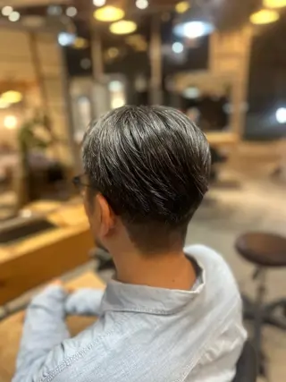 メンズ ブリーチカラー/ 透明感/aika¨̮のヘアスタイル