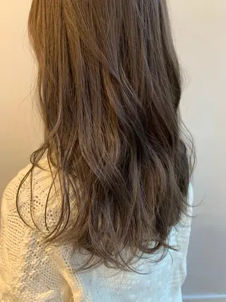 ロング カラー パーマ ヘアアレンジ 加藤 綾華のヘアスタイル