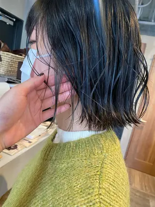 ミディアム sail hairのヘアスタイル