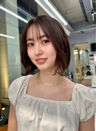 ミディアム 表参道美容師 ぶんじのヘアスタイル