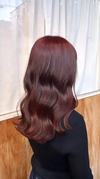 カラー 透明感カラー⭐︎ コナツのヘアスタイル