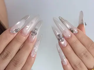 ネイル By moonネイル 🌷ワンホン/韓国風のネイルデザイン