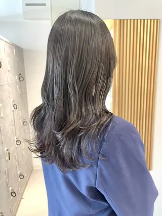 ミディアム カラー 韓国ヘア/レイヤー/ sara 🎀のヘアスタイル