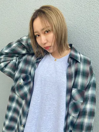 ショート カラー 松尾太樹 【pia】福岡美容室のヘアスタイル