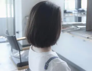 ショート ミディアム カラー クセ毛お悩みの方 四宮桂佑のヘアスタイル