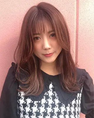 ロング カラー 片山美穂 心斎橋・なんばのヘアスタイル