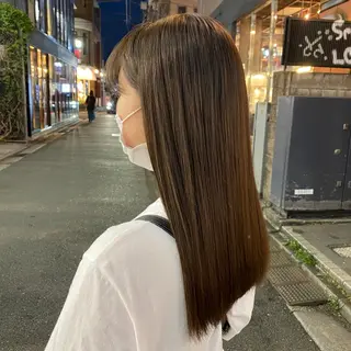 セミロング カラー かりん 🤍のヘアスタイル